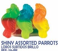 Shiny Assorted parrots