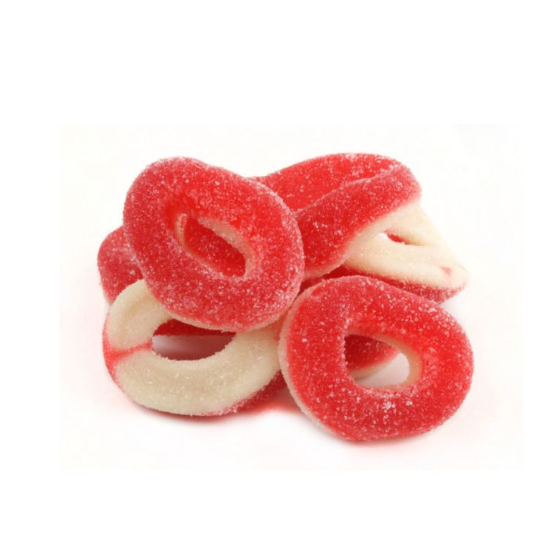 Sugar Strawberry Rings